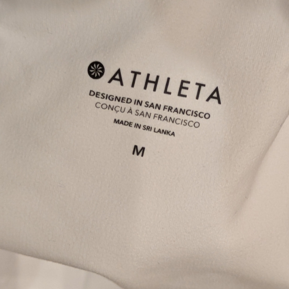 Athleta White Sports Bra - Picture 8 of 16